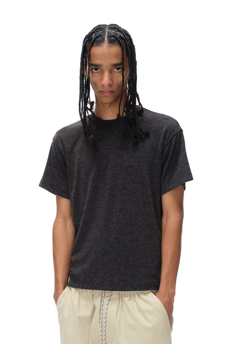 Dropped Shoulder Stretch Tee — Blind/No Plan — view 4