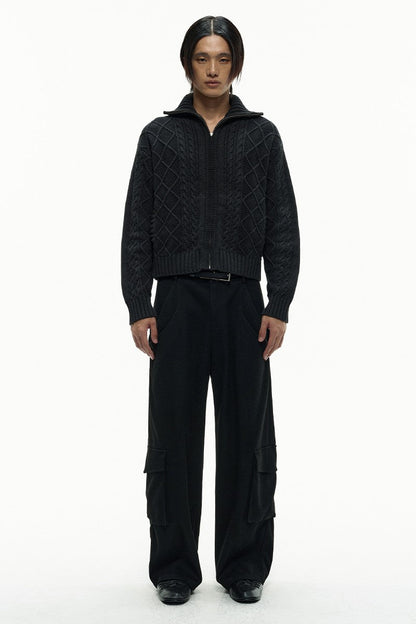 Straight Fit Utility Cargo Pants