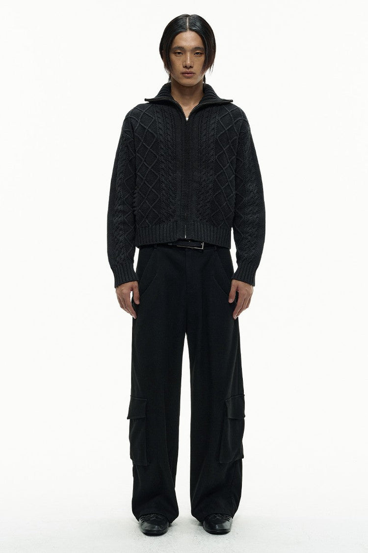 Straight Fit Utility Cargo Pants