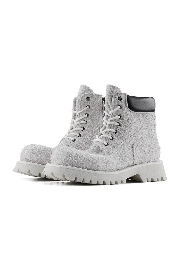 Heavycraft Platform Leather Boots — Hanqiaoriji