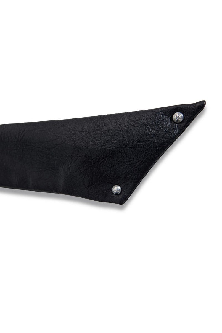 Cracked Leather Tie — Argue Culture — view 3