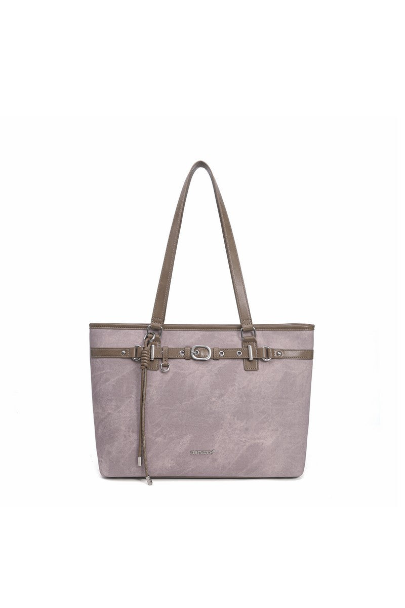 Large Basket Tote Bag