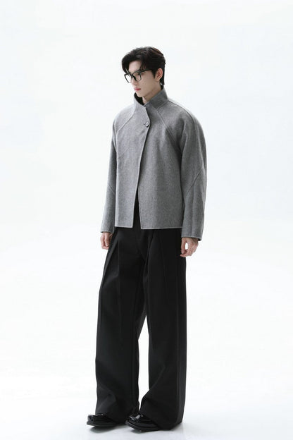 Double Sided Wool Coat Jacket