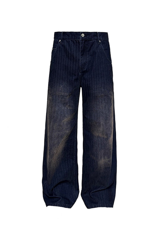 Vintage Herringbone Corduroy Pants