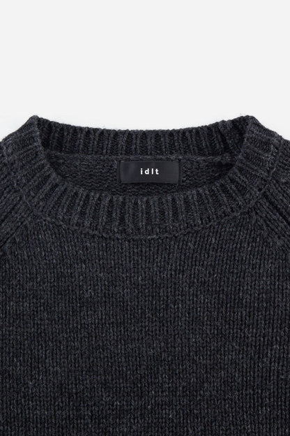Chunky Wool Raglan Sweater