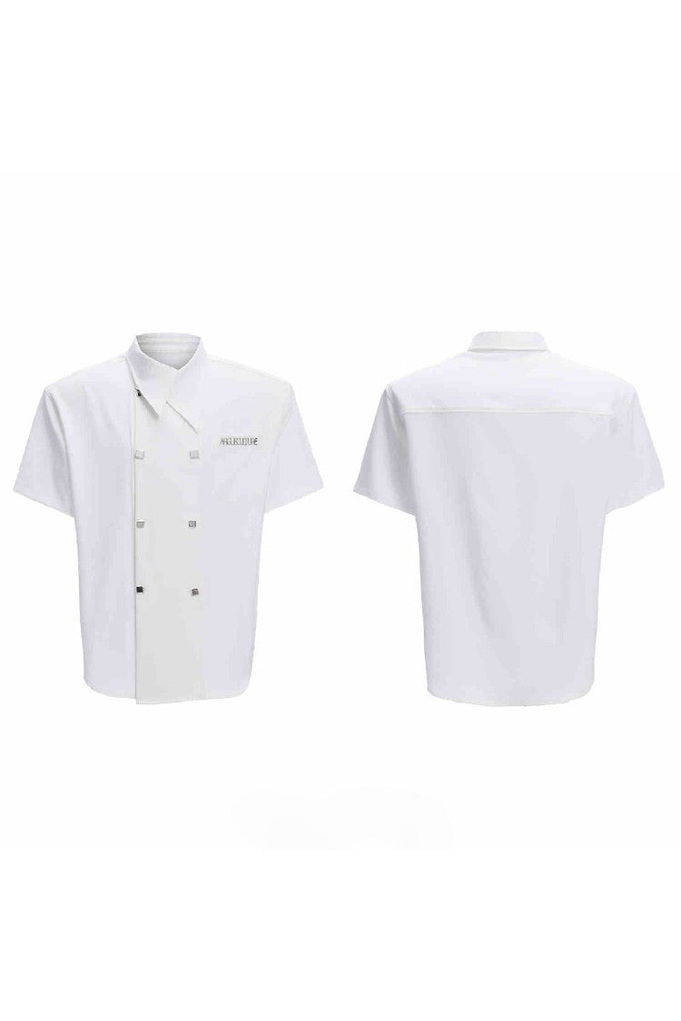Double Breasted Shirt Tee — Argue Culture — view 6