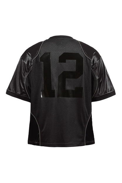 Mesh Panel Hockey Jersey Tee