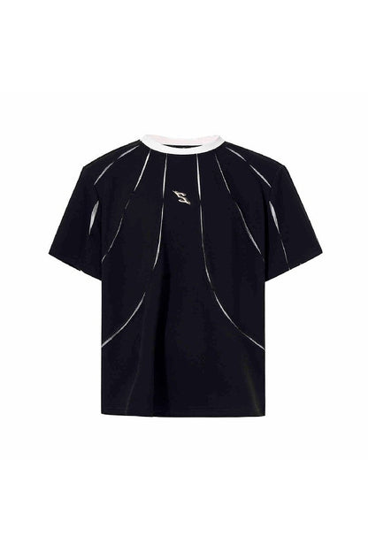 Minimalist Padded Shoulder Tee