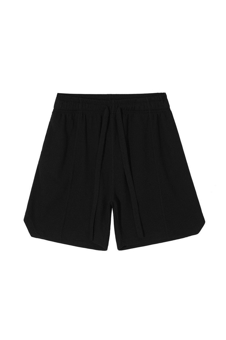 Breathable Waffle Shorts — Trenqor Basics — view 3