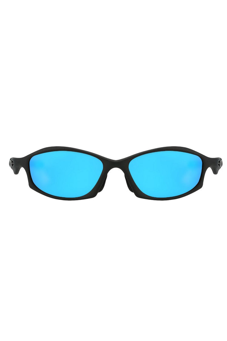 Y2K Steampunk Polarized Sunglasses — Trenqor Basics — view 6