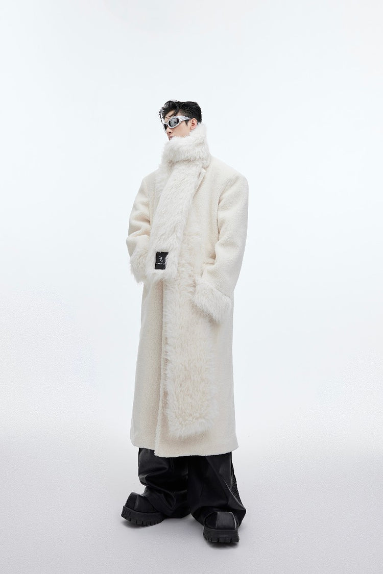 Woolen Long Coat — Argue Culture — view 5