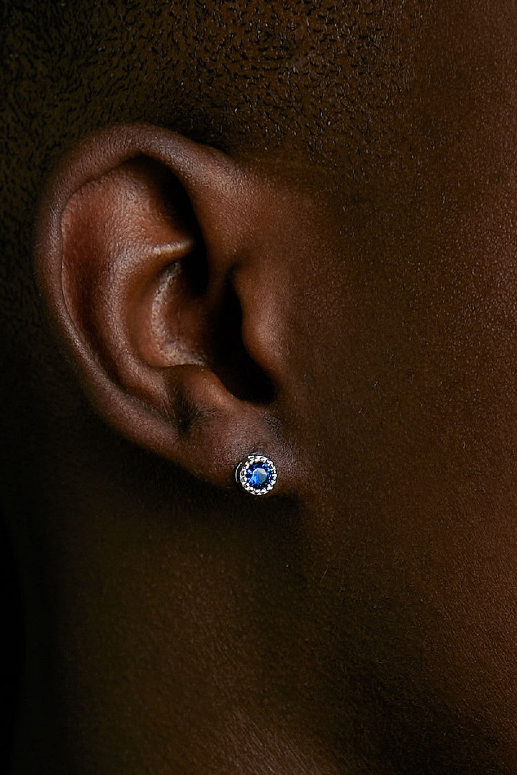 Colorful Hip Hop Stud Earrings — Hit List — view 5