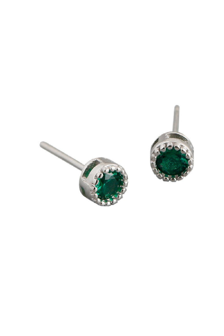 Colorful Hip Hop Stud Earrings — Hit List — view 8