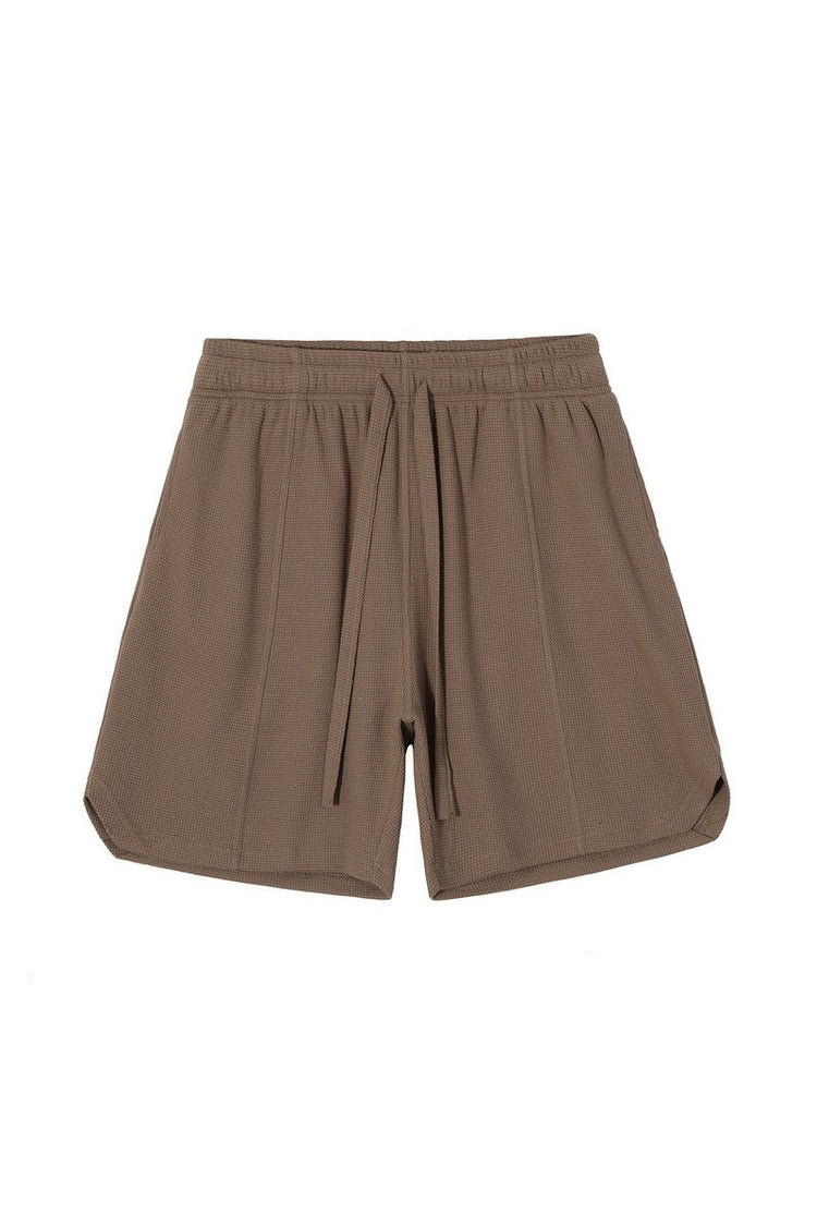 Breathable Waffle Shorts — Trenqor Basics — view 4