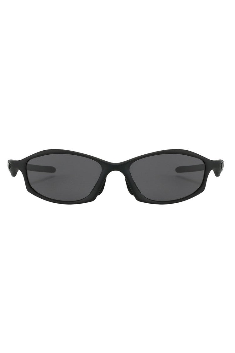 Y2K Steampunk Polarized Sunglasses — Trenqor Basics — view 8