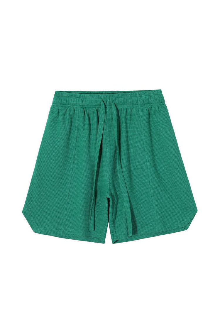 Breathable Waffle Shorts — Trenqor Basics — view 5