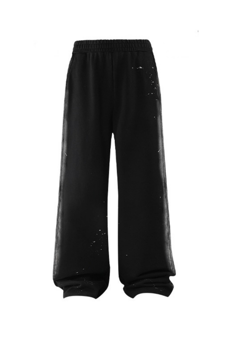 Spray Paint Graffiti Sweatpants — Trenqor Basics — view 6