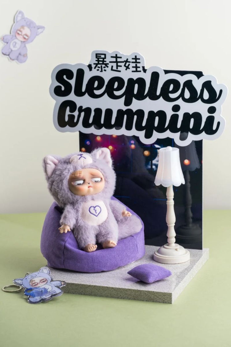 Sleepless Grumpipi™ Blind Box — Plush + Mini Keychain (Sleepless Series) — Sleepless Grumpipi — view 8