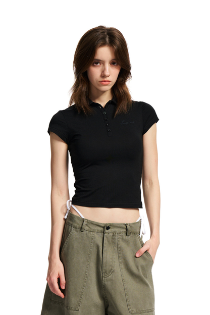 Slim Stretch Polo Tee