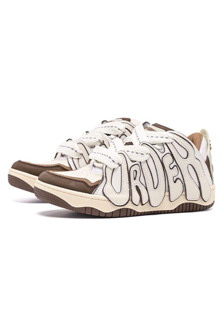 Skater 001 Mocha Shoes — Old Order