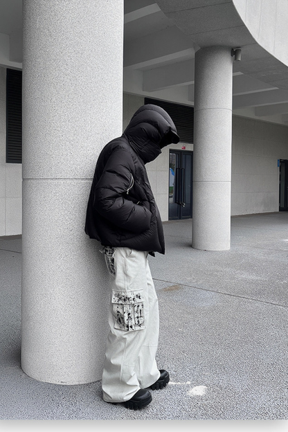 Detachable Hood Down Jacket