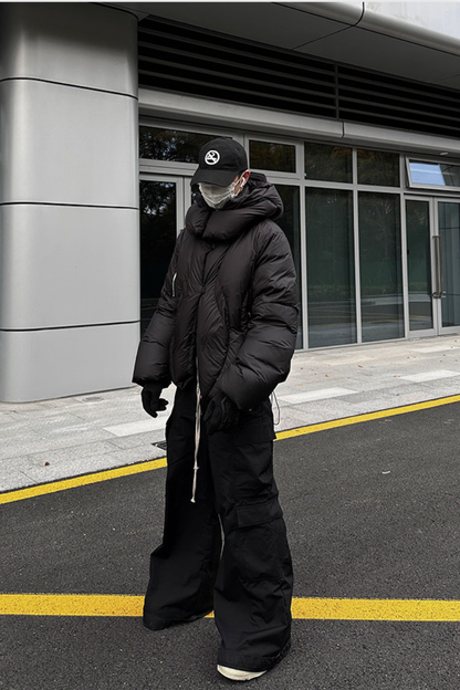 Detachable Hood Down Jacket
