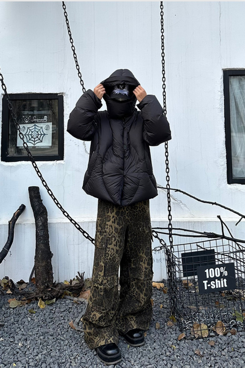 Detachable Hood Down Jacket