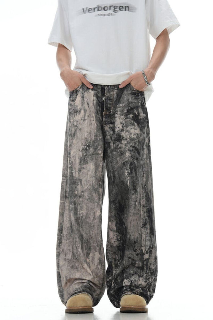 Low Waist Camo Jeans — Trenqor Basics