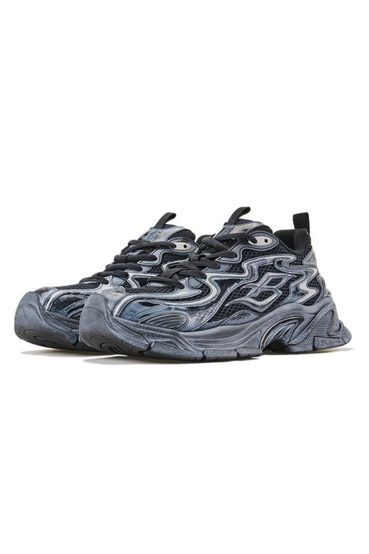 Flame 2.0 Black Shoes — Blind/No Plan