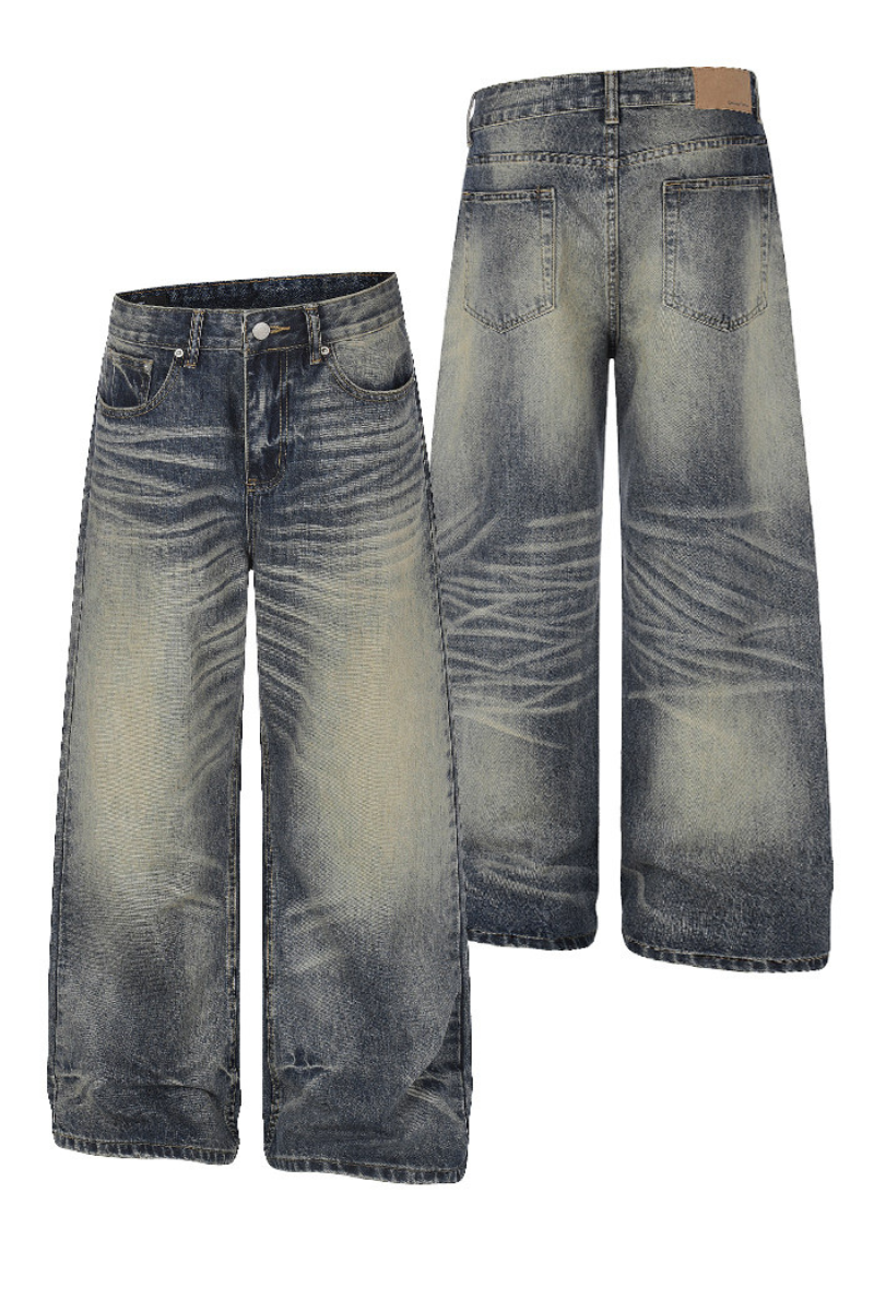 Whisker Barrel Jeans