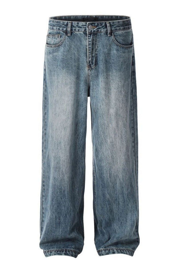 Vintage High Street Straight Jeans — Trenqor Basics — view 6