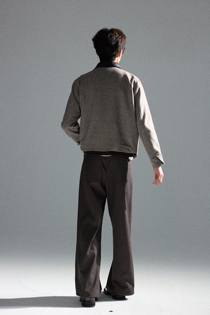 Herringbone Wool Jacket