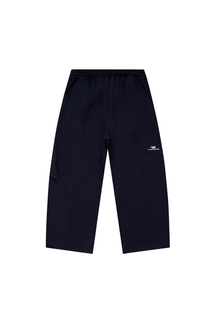 Retro Wide Leg Sweatpants — Loopsoon — view 4