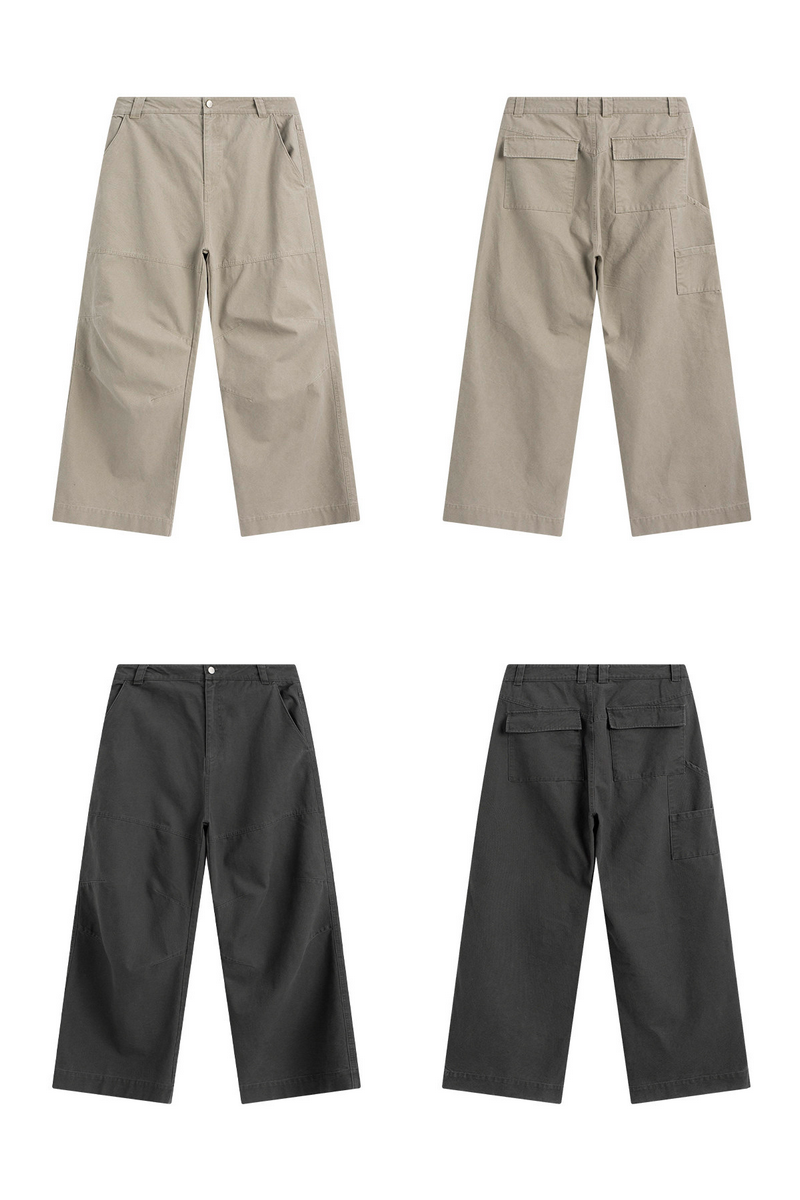 Wide Leg Cargo Pants