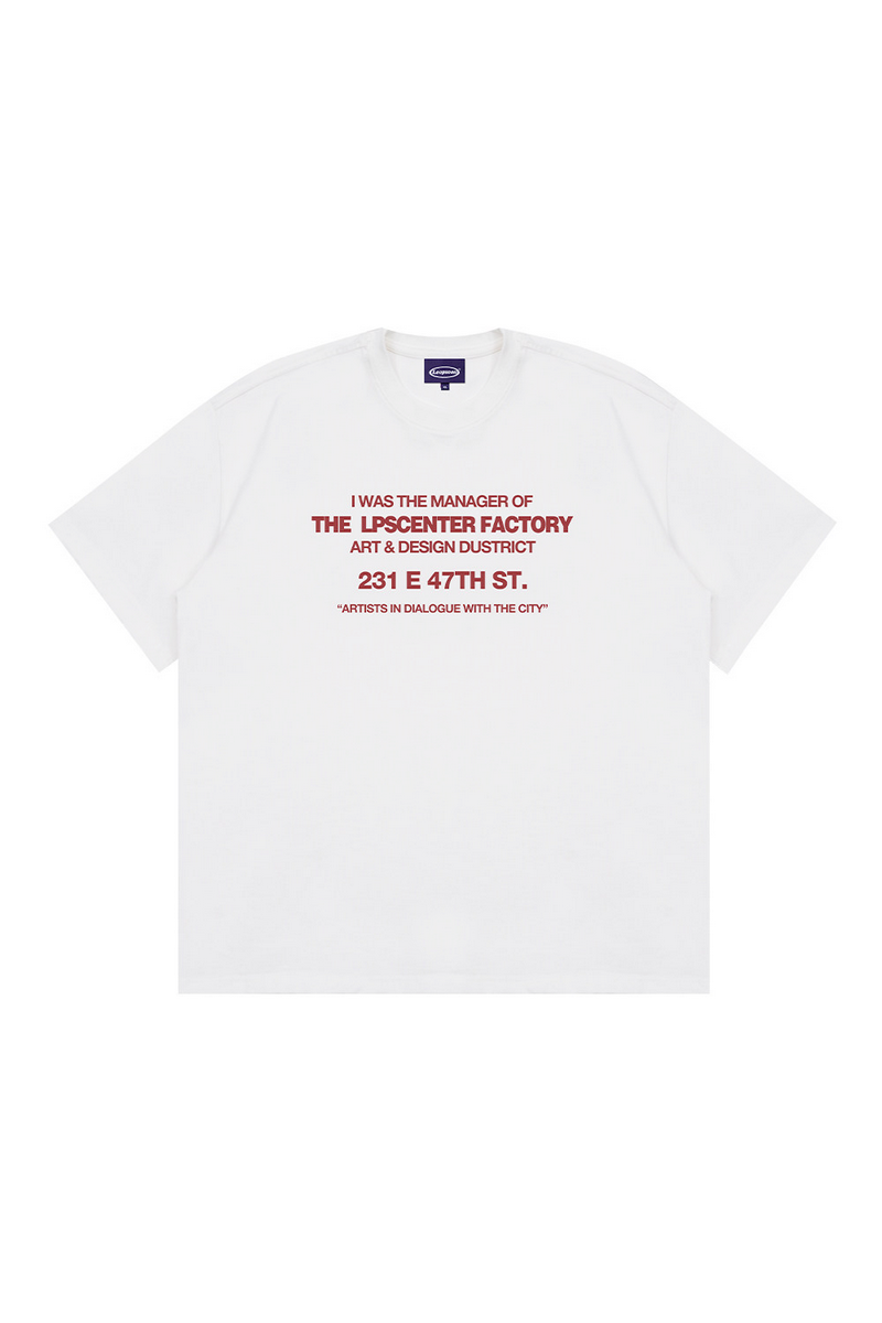 Vintage Letter Print T-Shirt