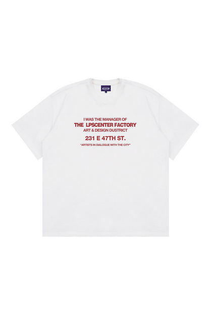 Vintage Letter Print T-Shirt