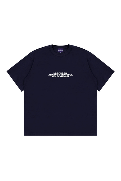 Letter Print Oversized T-Shirt