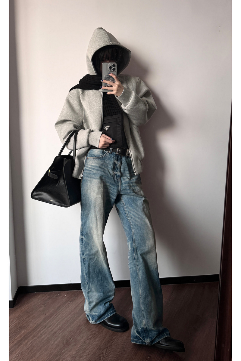 Baggy Washed Jeans