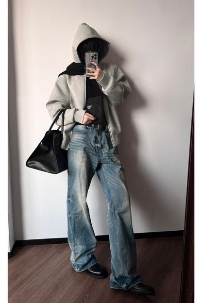 Baggy Washed Jeans