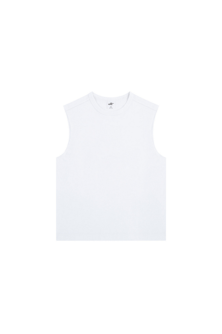 Loose Cotton Tank Top — IDLT — view 5