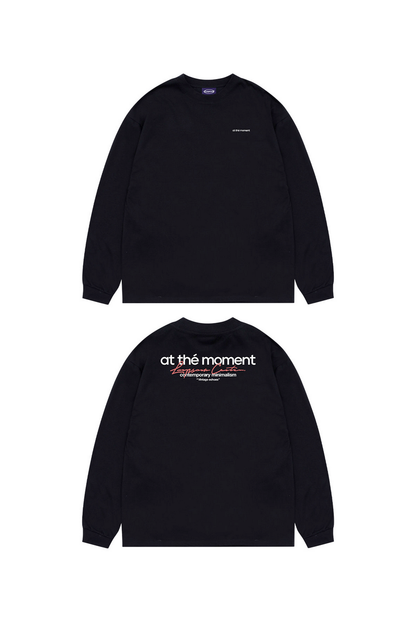 Back Letter Long Sleeve Tee
