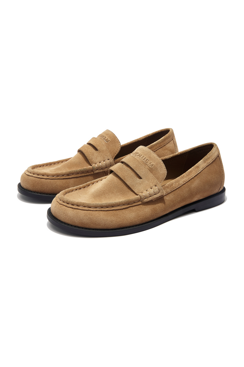 Suede Thin Sole Loafers