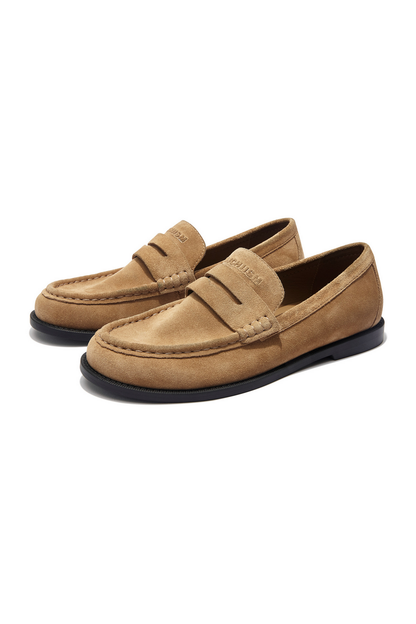 Suede Thin Sole Loafers