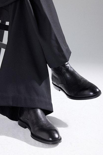 Pointed Chelsea Boots