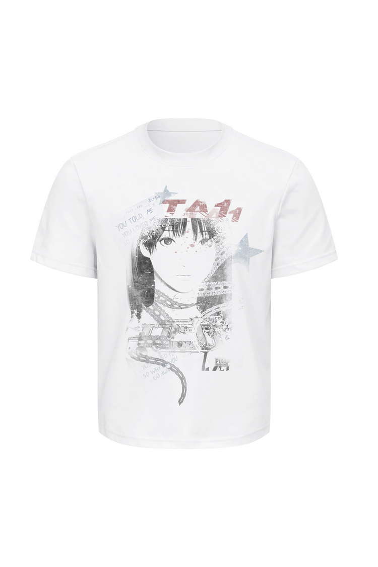 Vintage Anime Graphic Tee — Taichiism — view 6