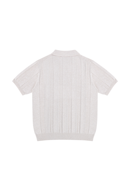 Linen Blend Polo Shirt