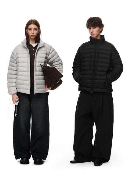 Quilted Down Puffer Jacket