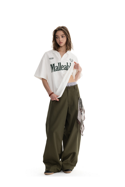 High Waist Wide Leg Pants
