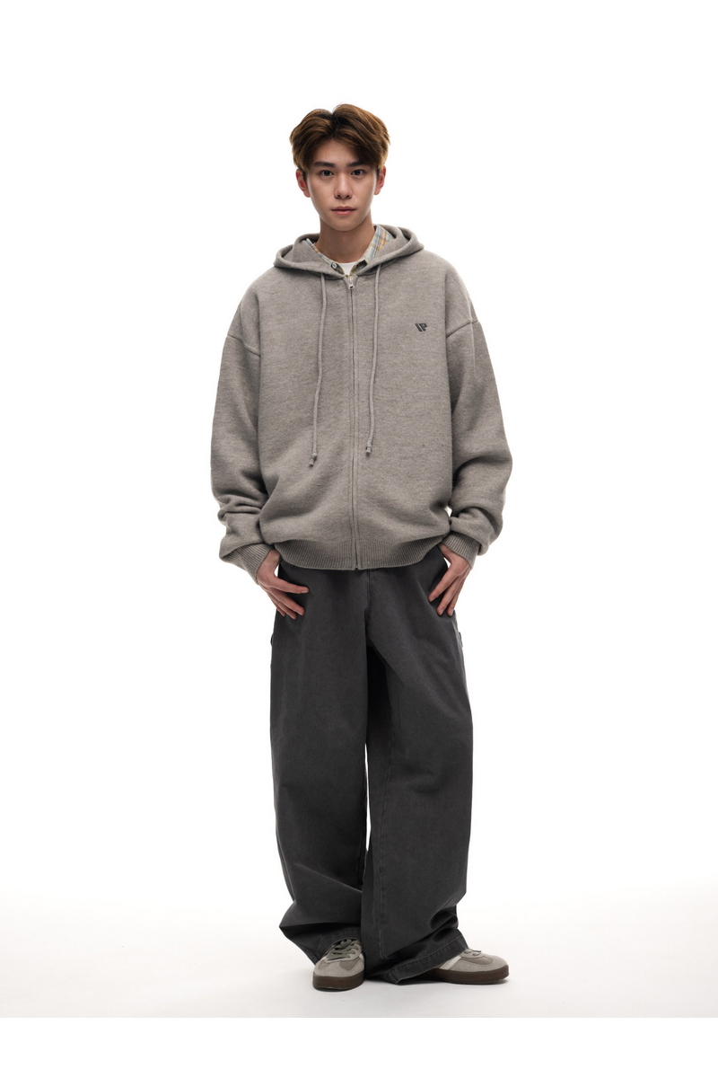 Washed Straight Cargo Pants