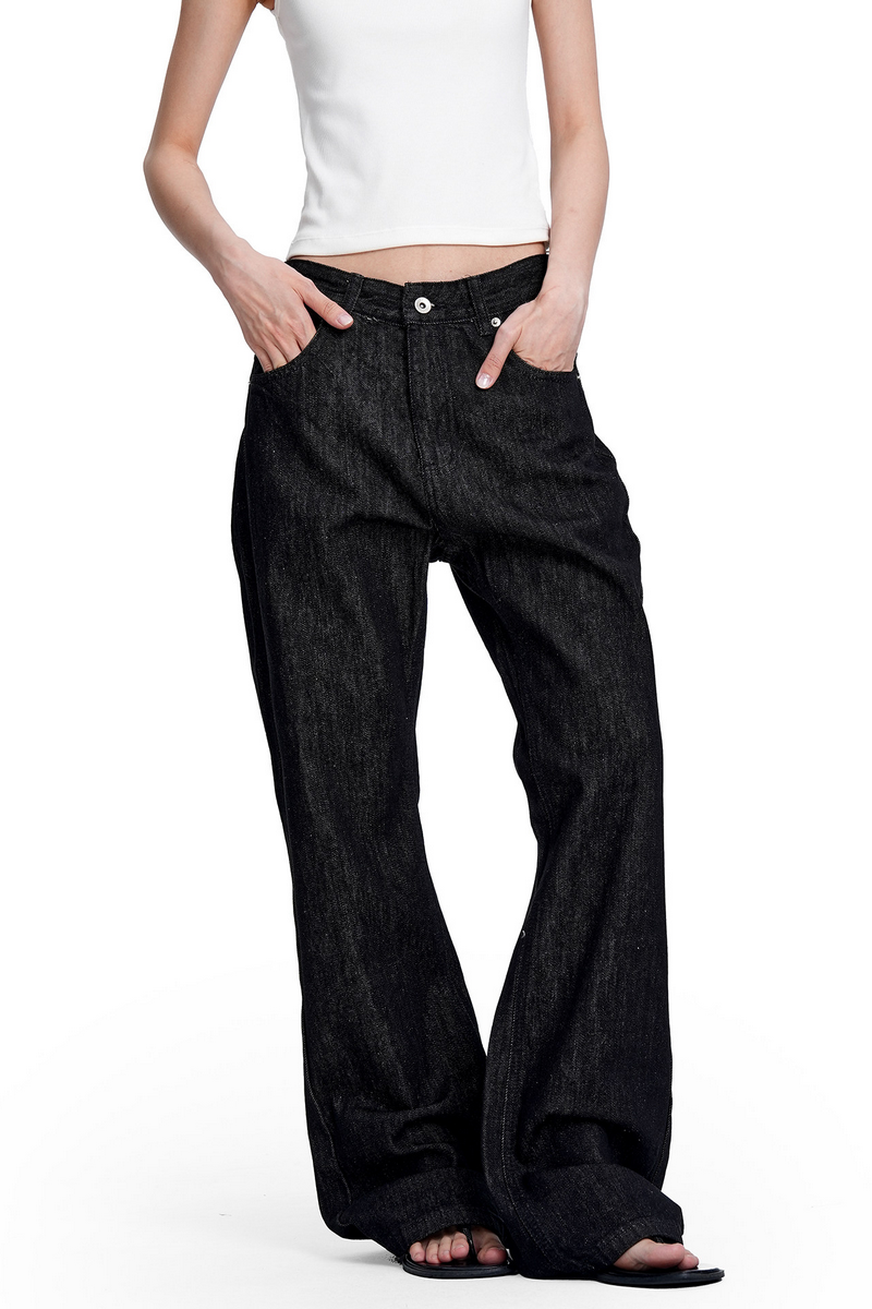 Thorn Embroidered Jeans